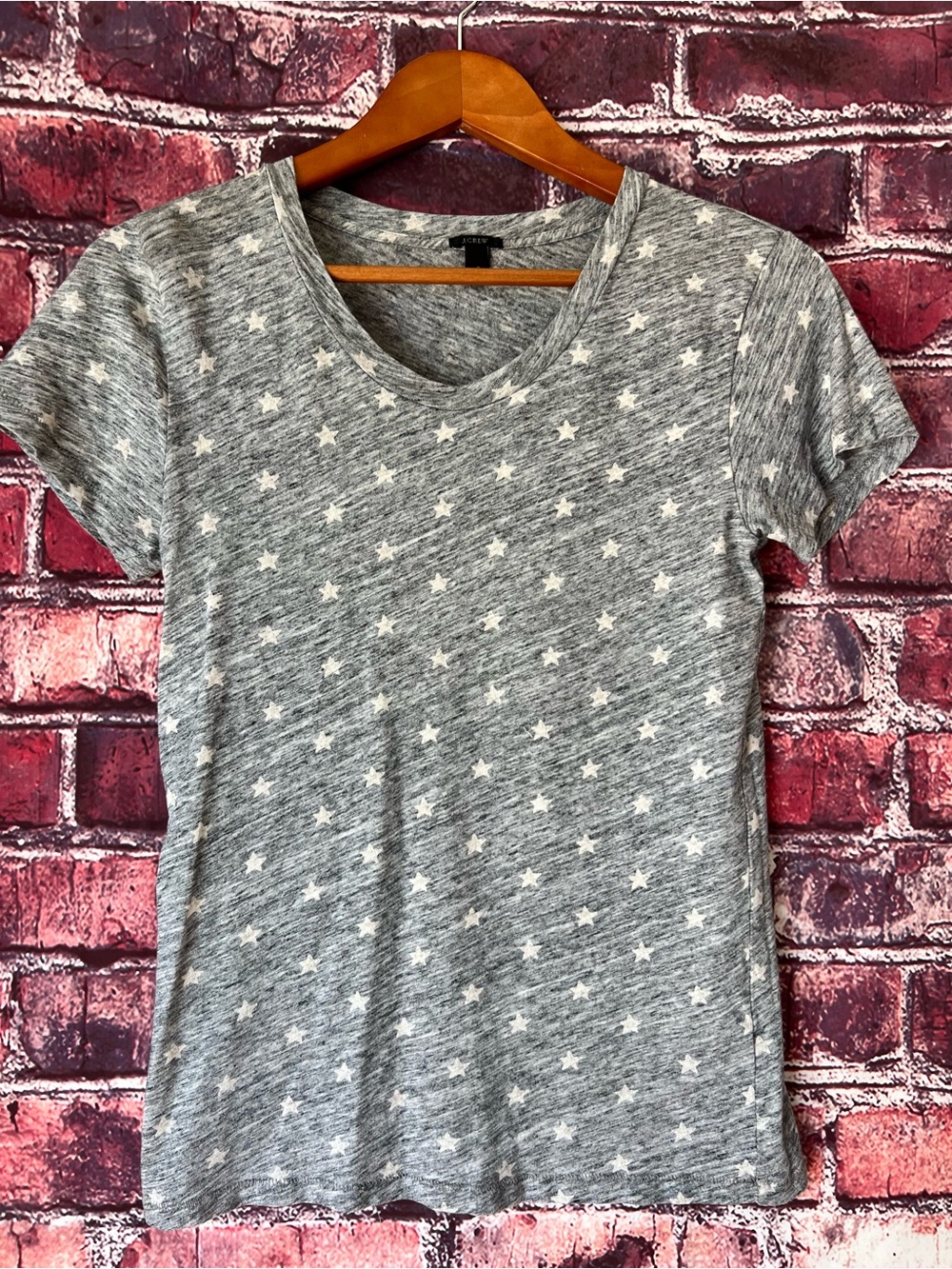 J.Crew Americana Stars Crew Neck